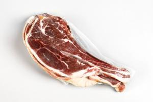 Quality High Oxygen Water Vapor Barrier PVDC PE Shrink Wrap Plastic Bags For Meat With Round Straight Bottom wholesale