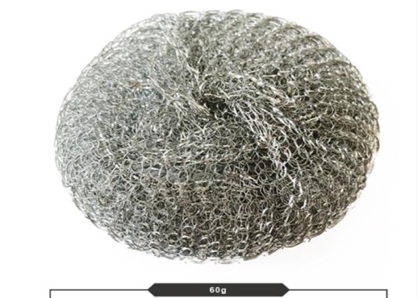 Cheap 20g Galvanized Steel Wire Ball Cleaning , Mesh Scourer Cleaning Ball for sale