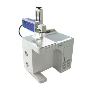 Quality Jewelry / macbook / iphone cover / kitchen ware logo printing 20w laser marking machine with raycus mopa wholesale