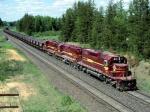 Railcar service and ocean +railcar service for caroges