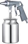 Pneumatic Sanding Blaster Gun 1000ml Aluminum Material Cup Abrasives Rust