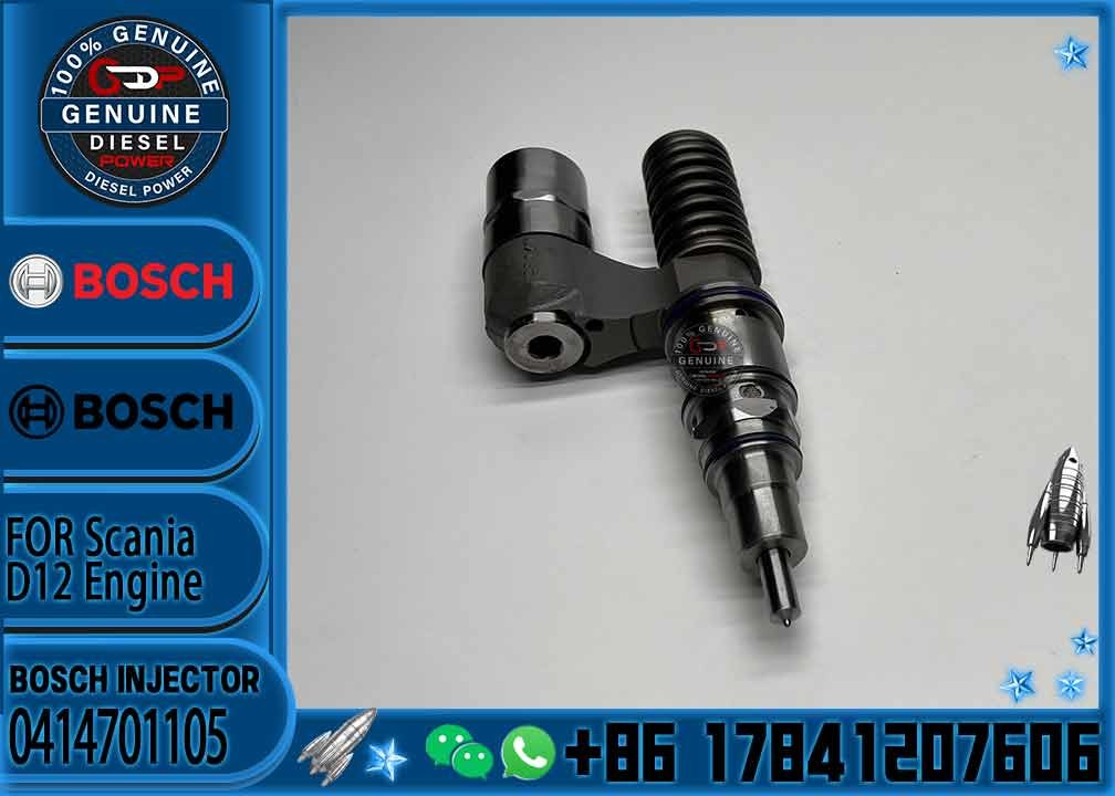Durable Fuel Injector Assembly 0414701105 For Scania Series