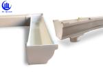 Roofing Draining K Style Square Plastic Guttering System Anti - Aging