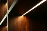 Side View Liner LED Cabinet Lighting Kits Length 150mm DIY Linkable For Bathroom