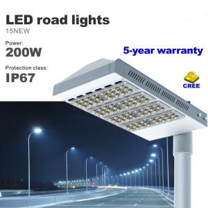 Quality CREE LED Street light 200W High lumens highways Road Lighting LED lamp CE, ROHS wholesale