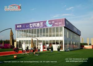 Quality Waterproof Outdoor Event Tents , Insulated Thermal Roof Cube Tent wholesale