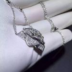 Piaget Rose Pendant With 18k Gold Chain , Women'S Piaget Diamond Necklace
