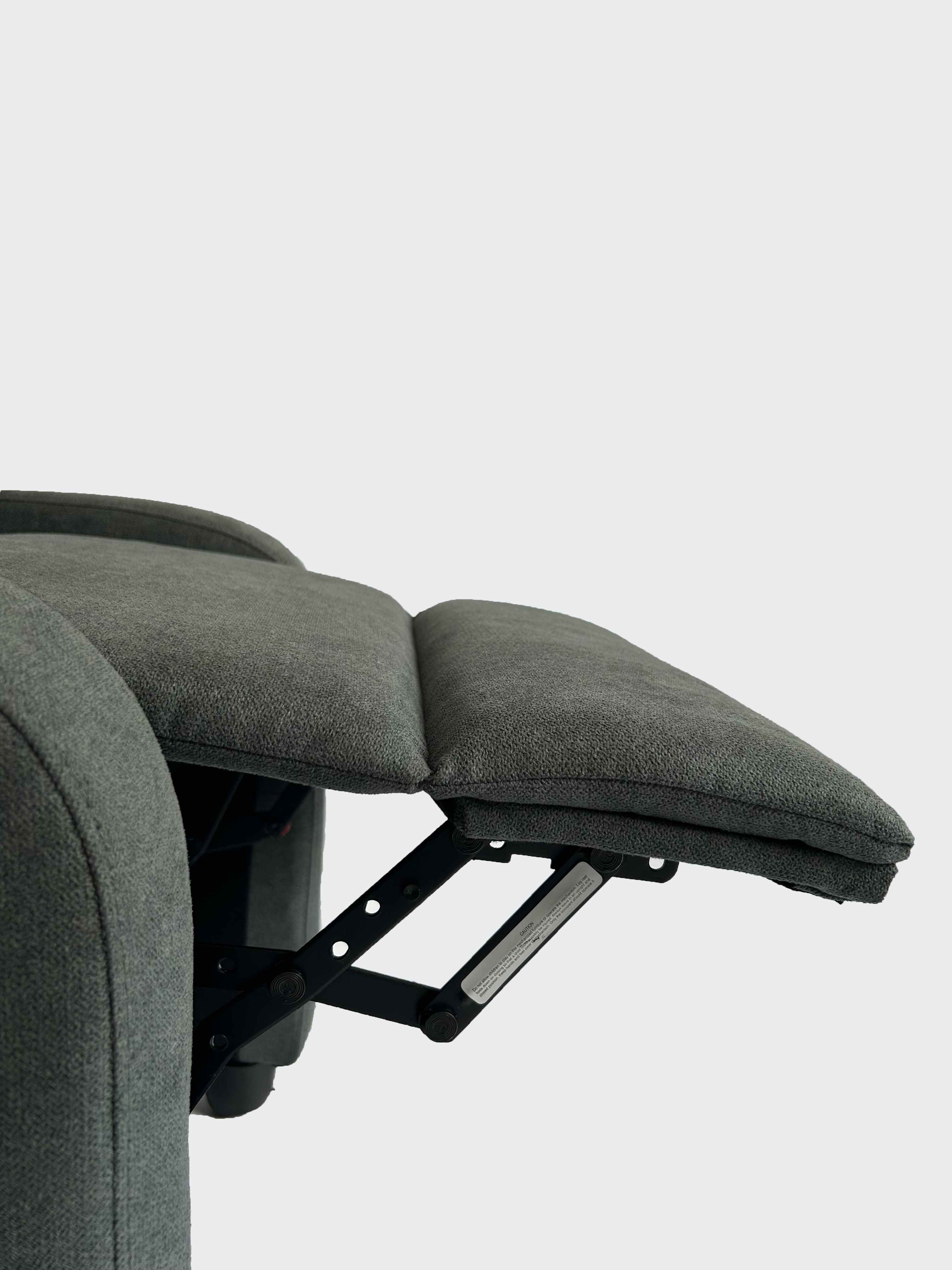 Adjustable Home Theater Single Fabric Recliner Sofa Furniture with Thick Seat Cushion and Backrest