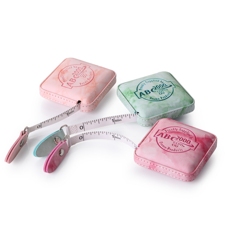 Double Sided Round Shape PU Tape Measure With 150mm/60inch Range For Accurate Measurements