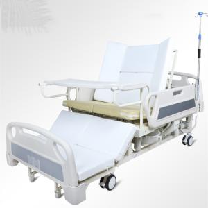 China Detachable Adult Icu Epoxy Painted Hospital Automatic Patient Bed on sale