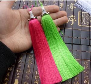 Quality Delicate fashionable custom chinese tassels trimming fringe for greeting card decoration wholesale
