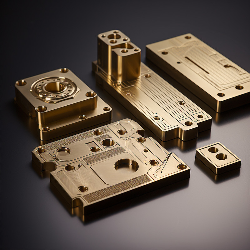 Micro Machining Brass CNC Turning Parts For Aerospace Automotive Industry