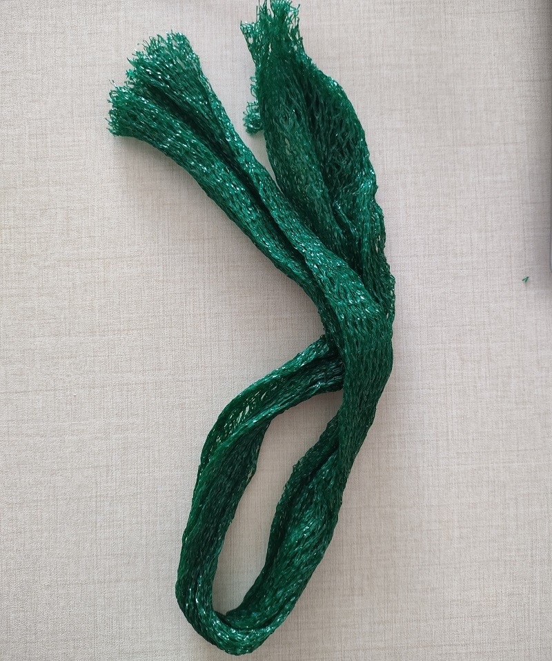 Tubular Knitted Packaging Net Bags Reusable For Fruit Vegetable 52 Mesh