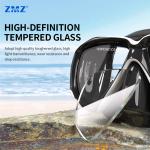 Kids Underwater Diving Equipment Full View Snorkel Mask For Glasses Wearers