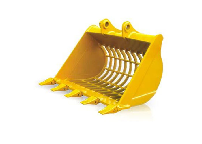 Q355B Excavator Skeleton Bucket Sieve Bucket Rotating High Effective