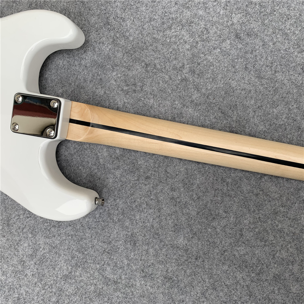 High Quality blue and white porcelain electric guitar white guitar birthday present free shipping