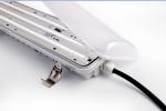 IP65 Waterproof Tri-Proof LED Lighting with Frosted Cover 50,000 Hours Life Span