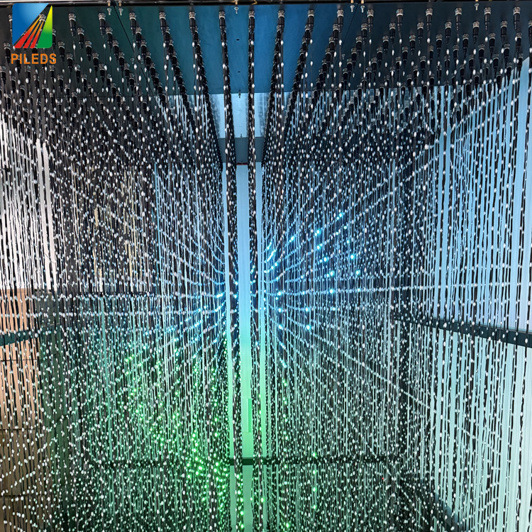 500*500MM LED Matrix Panels with RGB IC Color Magic 3D matrix Led Light for Commercial Venues Hotel Exhibition