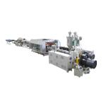 Aluminium Moulds Single Screw Double Wall Corrugated Pipe Making Machinery
