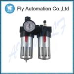 White Black Air Pneumatic Regulator Afc Bfc Series Bfc3000 Air Source Treatm