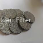40 Micron Stainless Steel Filter Round Sintered Powder Filter For Medical