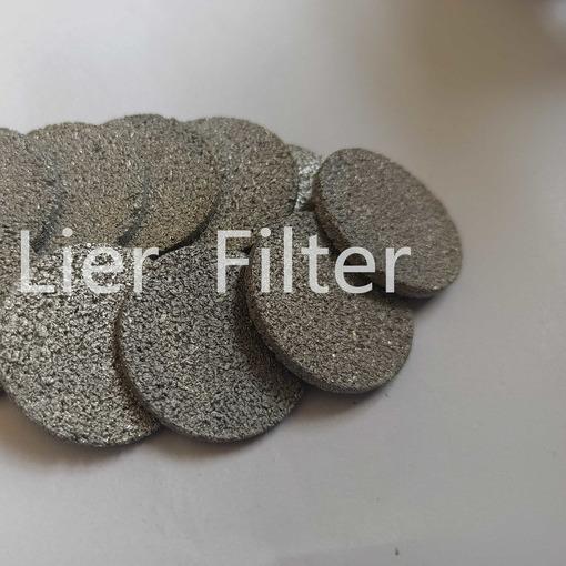 40 Micron Stainless Steel Filter Round Sintered Powder Filter For Medical