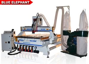 Quality 4 X 8 ATC CNC Router Plastic Carving Machine 0 - 18000RPM Spindle Speed wholesale