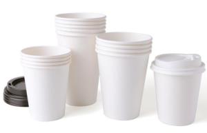 Quality 12OZ DISPOSSIBLE PAPER CUPS WITH LIDS FOR HOT DRINKS PERSONALIZED PAPER COFFEE CUPS wholesale
