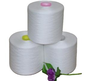 Quality Raw White 40/2 100% Polyester Core Spun Yarn Polyester Industrial Yarn wholesale