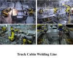 Truck Assembly Line 7950×2200×2435 Overall Dimensions Motor Assembly Plant