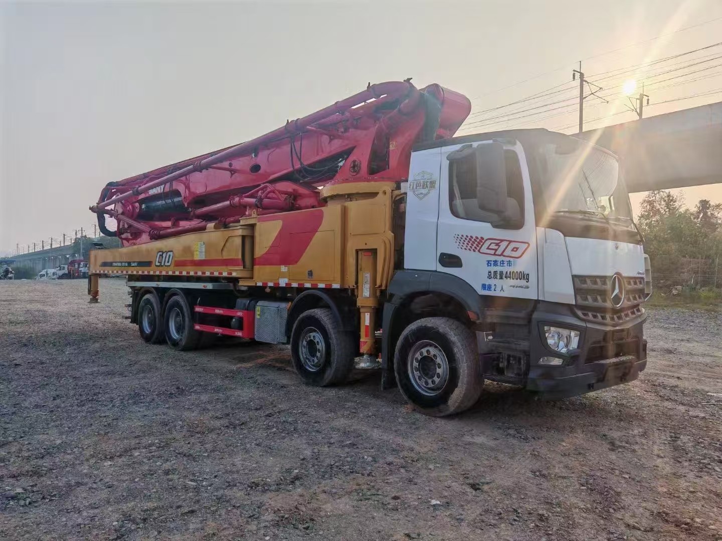 2020 SANY Concrete Pump Truck 62 Meters Second Hand Pump Truck Stock Direct Sale