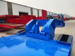 ABS Anti-lock Braking System Low Flat Truck Semi Trailer for Heavy Machine