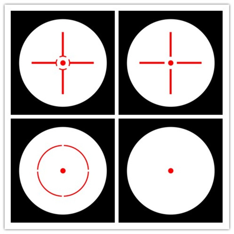 7.4mm Exit Pupil KANDAR Reflex Hunting Red Dot Green Dot Sight with FREE Eye Relief