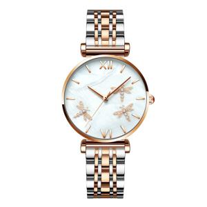 Quality 85g Women'S Stainless Steel Quartz Wrist Watch 3bar Waterproof wholesale