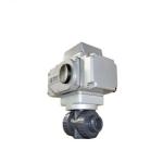 DC24V DN100 Pn10 UPVC Electric Ball Valve With Power Off Automatic Close