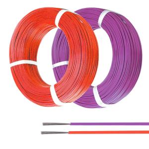 Quality 600V High Temperature Resistant FEP ETFE PFA Insulated Lead Wire wholesale