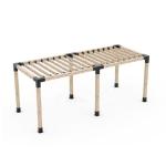 Industry 3 Way Steel Arm Pergola Corner Bracket for 4x4 Wood Posts ISO9001 2015