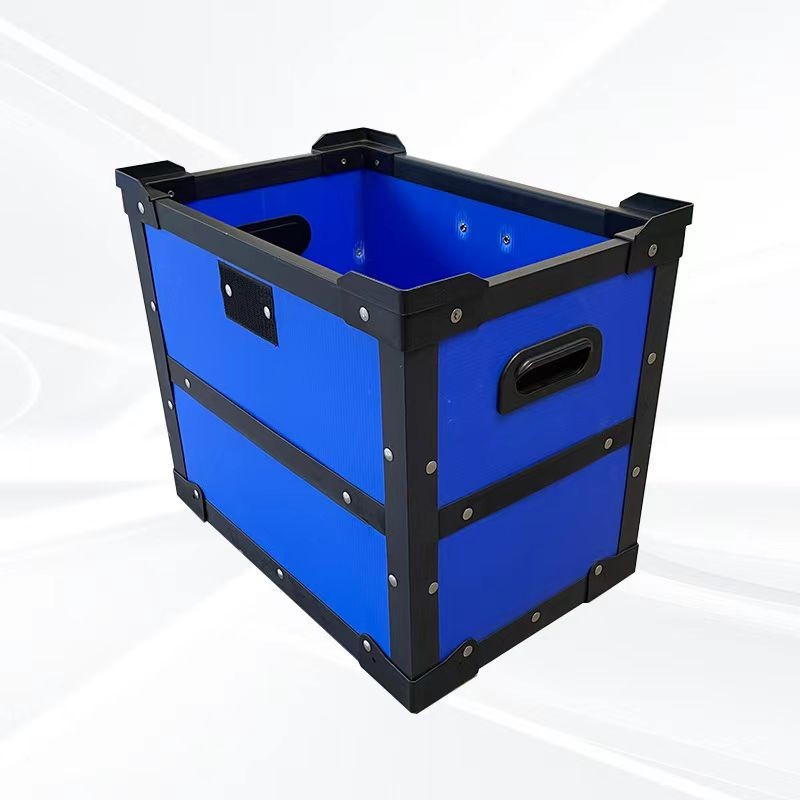 Polypropylene Warehouse Containers Hollow Fluted PP Corrugated Plastic Tote Boxes