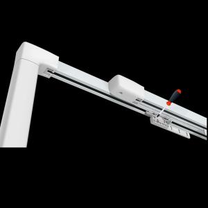 Quality 1.7m Length Motorized Retractable Telescopic Curtain Track wholesale