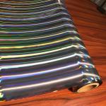 Transparency Opaque Metallized Plastic Film Customized Holographic Lamination