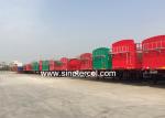 53 Foot Semi Cargo Trailers 30000kg Mechanical / Air Suspension