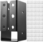 Steel Powder Coated Concealed Joist Hanger for Outdoor Deck Wood Railing and