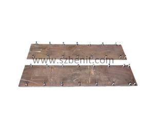 Quality Asphalt paver spare accessories Hardoc ABG7820 gas heating VB88 VDT-V884 screed plate wholesale