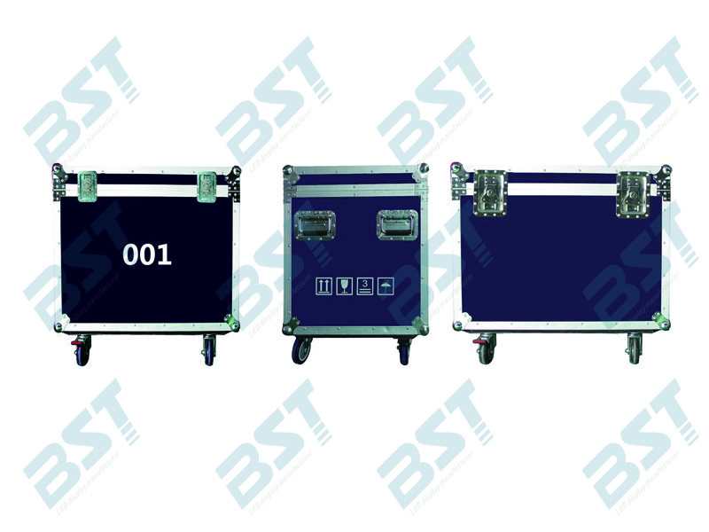 Indoor Rental LED video Display Performance 500mm X 500mm inner and outer arc