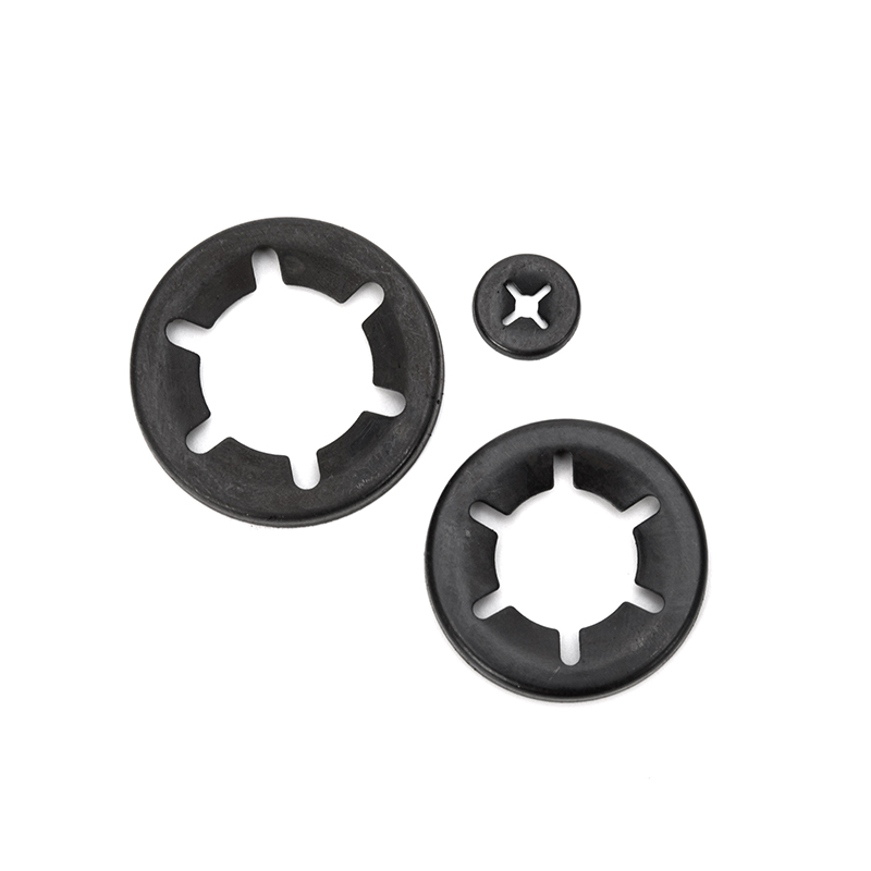 Custom Stainless Steel Dome Crapped Star Lock Washer Retaining Rings for Custom Food Beverage Industry DIN Standard Shaft