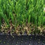 Outdoor Garden Synthetic Turf / 35mm Artificial Grass Backyard V Shape