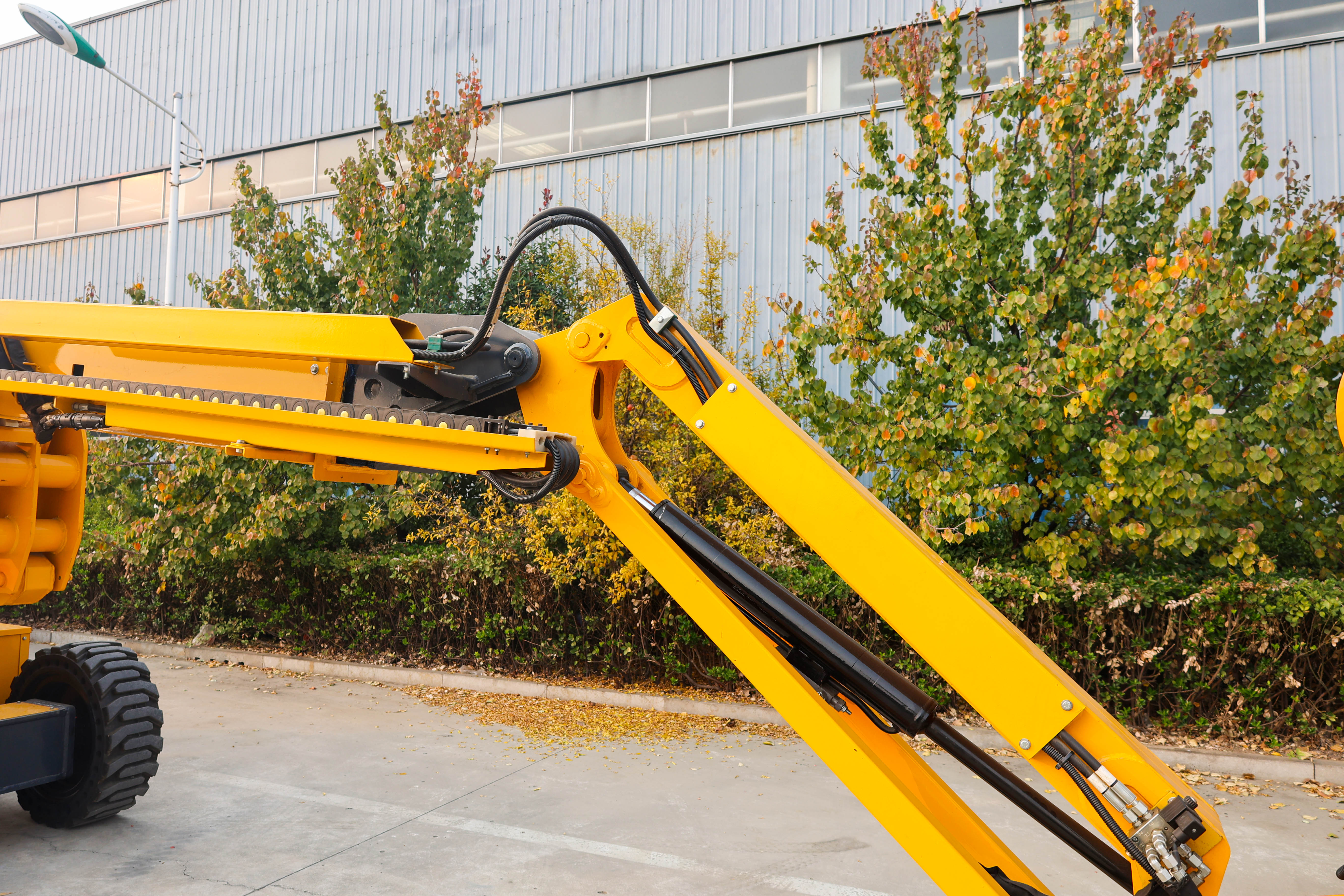22m Self-propelled Boom Movable boom lift Fully Automatic Crank Boom Lifts