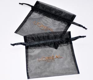 Quality BSCI 0.5mm Cord Drawstring Pouch Bags Organza For Jewelry ISO9001 wholesale