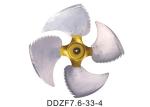 DZF Series High Air Volume Industrial Axial Fan Blade, Metal Fan Impeller