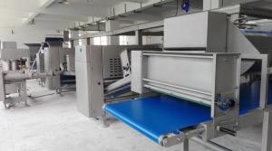 Quality 830mm Belt Width Pastry Dough Machine With Siemens PLC European Standard wholesale